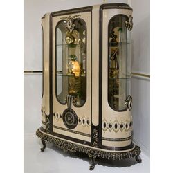 Set de mobilier pentru sufragerie Charme&Luxe Furniture Versace №12 (Cappuccino/Gold/Dark Brown) Thumb