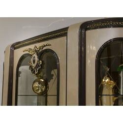 Set de mobilier pentru sufragerie Charme&Luxe Furniture Versace №12 (Cappuccino/Gold/Dark Brown) Thumb