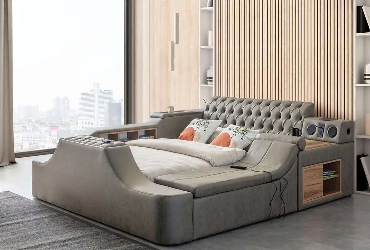 Pat multifunctional Allure Dorwatch 240x275x100 Nubuck (Grey-Brown)