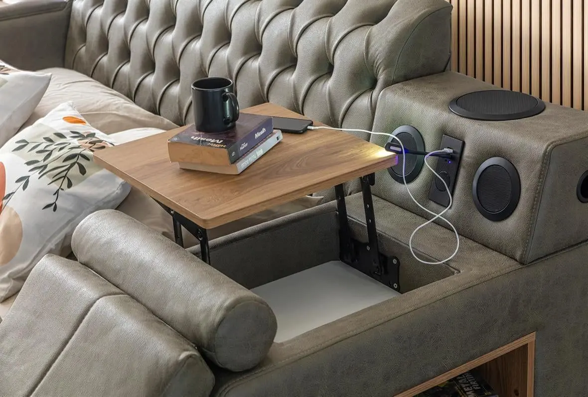 Pat multifunctional Allure Dorwatch 240x275x100 Nubuck (Grey-Brown)