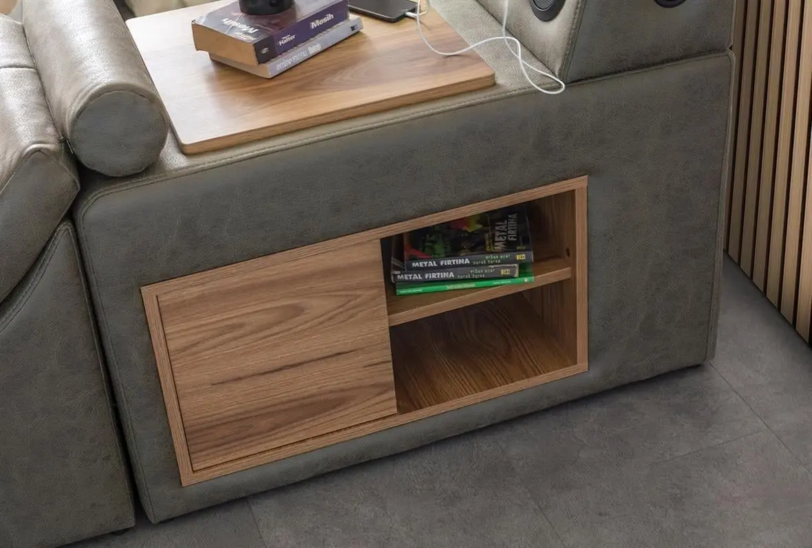 Pat multifunctional Allure Dorwatch 240x275x100 Nubuck (Grey-Brown)