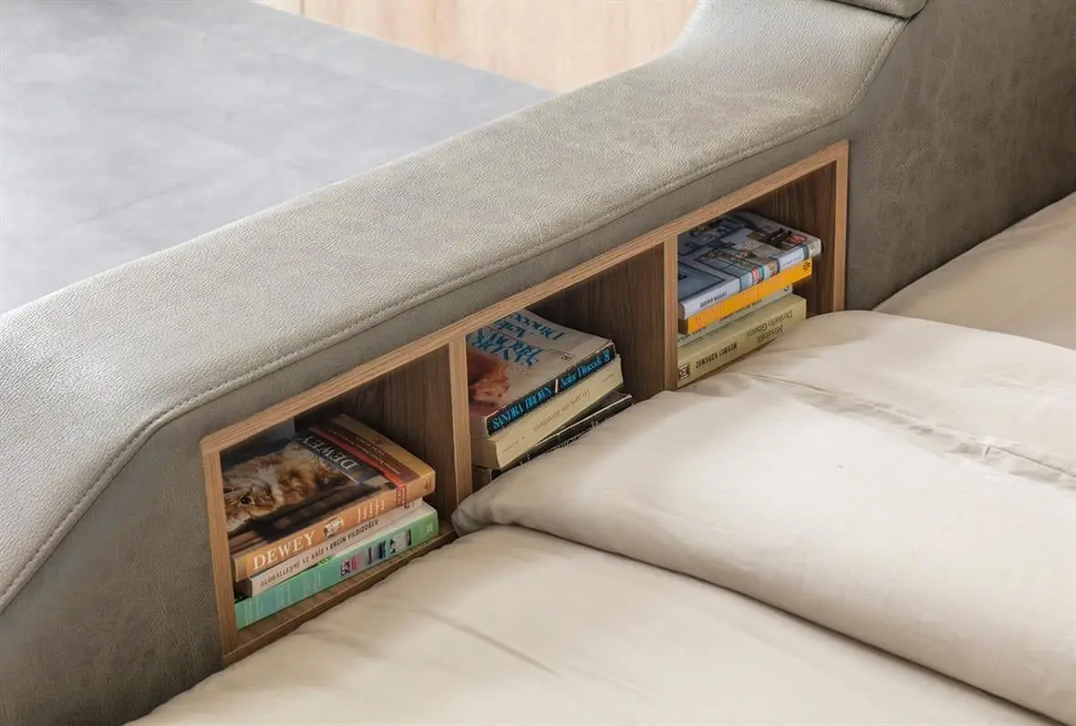 Pat multifunctional Allure Dorwatch 240x275x100 Nubuck (Grey-Brown)