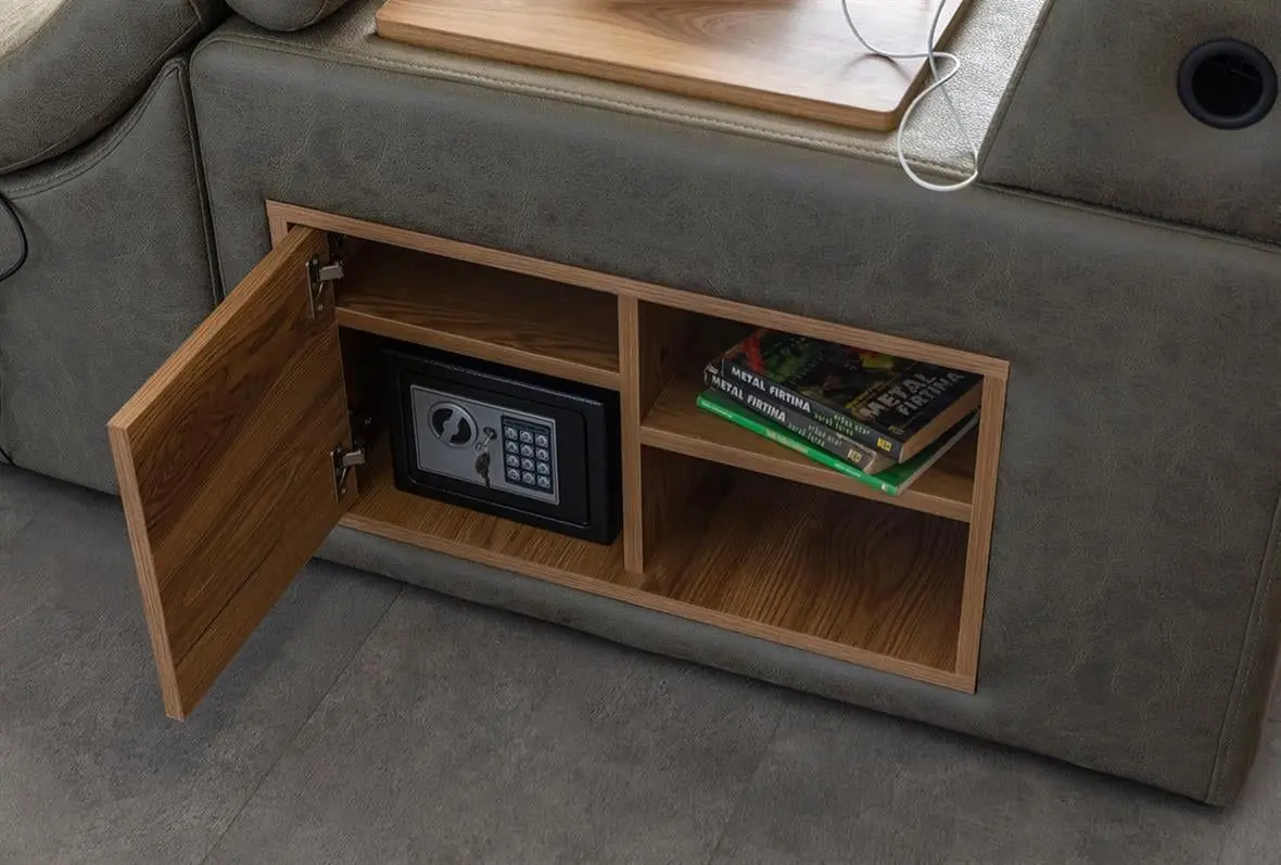 Pat multifunctional Allure Dorwatch 240x275x100 Nubuck (Grey-Brown)