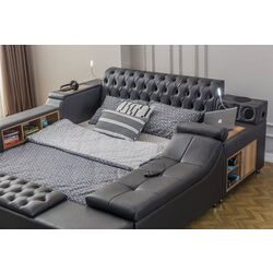 Многофункциональная кровать Allure Dorwell 240x290x100 Nubuck (Anthracite) Thumb