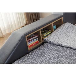 Многофункциональная кровать Allure Dorwell 240x290x100 Nubuck (Anthracite) Thumb