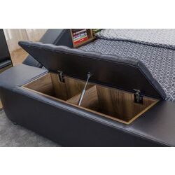 Многофункциональная кровать Allure Dorwell 240x290x100 Nubuck (Anthracite) Thumb