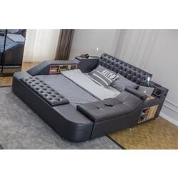 Многофункциональная кровать Allure Dorwell 240x290x100 Nubuck (Anthracite) Thumb