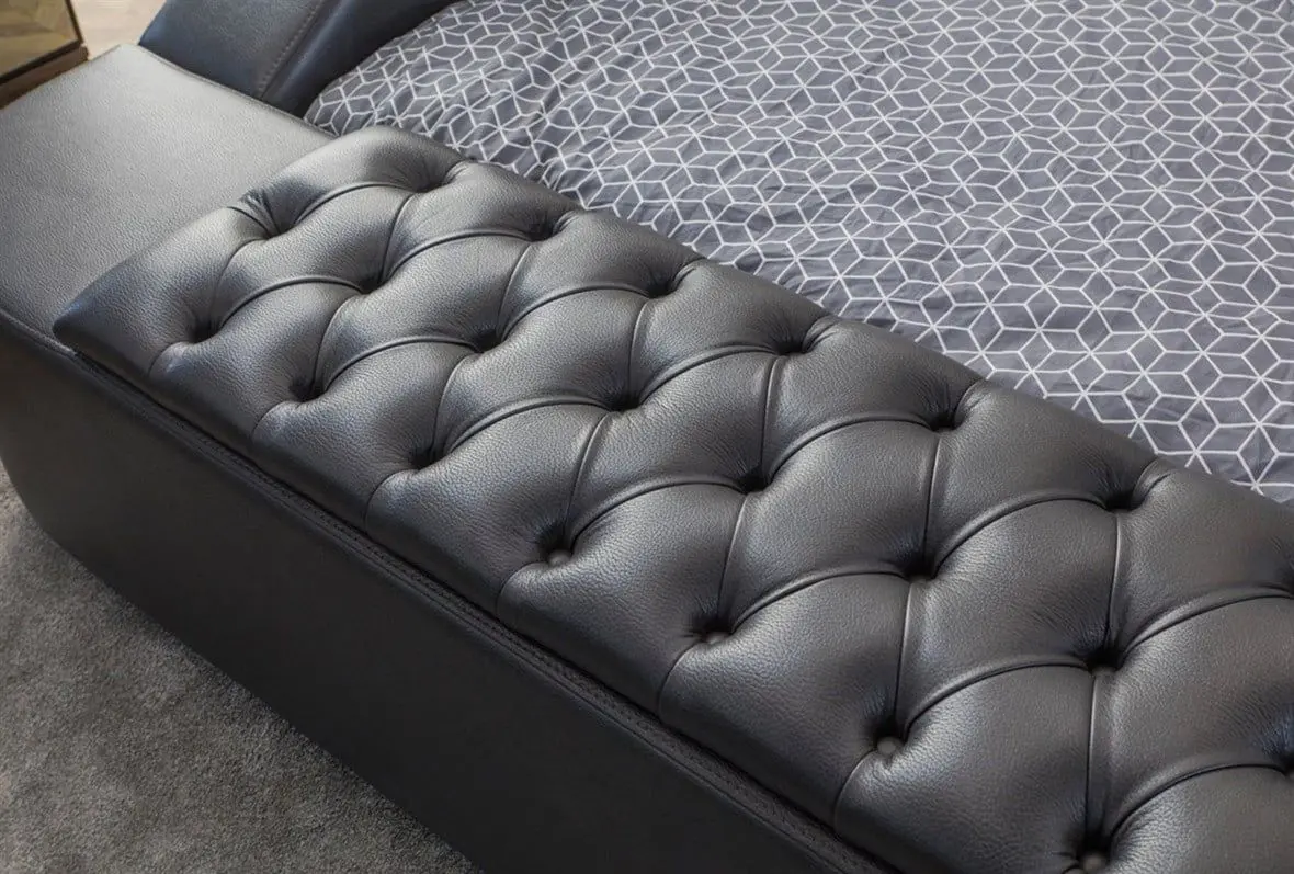 Многофункциональная кровать Allure Dorwell 240x290x100 Nubuck (Anthracite)