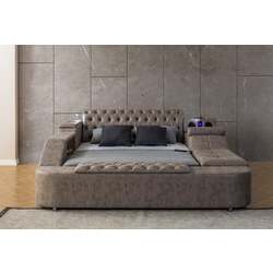 Pat multifunctional Allure Dorwell 240x290x100 Nubuck (Grey-Brown) Thumb