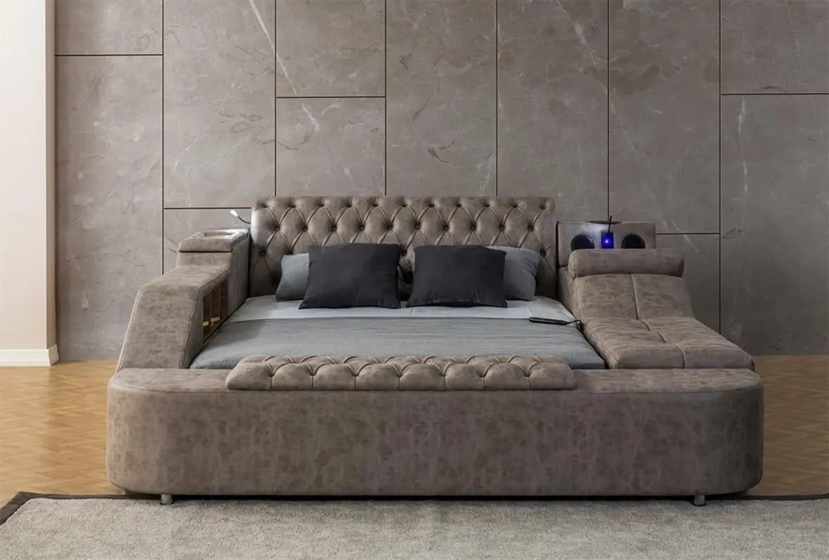 Pat multifunctional Allure Dorwell 240x290x100 Nubuck (Grey-Brown)