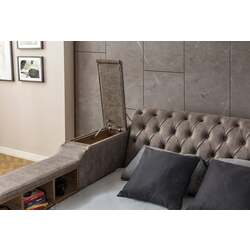 Pat multifunctional Allure Dorwell 240x290x100 Nubuck (Grey-Brown) Thumb