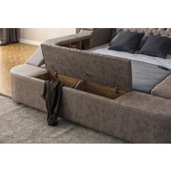 Pat multifunctional Allure Dorwell 240x290x100 Nubuck (Grey-Brown) Thumb