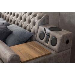 Pat multifunctional Allure Dorwell 240x290x100 Nubuck (Grey-Brown) Thumb