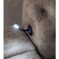 Pat multifunctional Allure Dorwell 240x290x100 Nubuck (Grey-Brown) Thumb