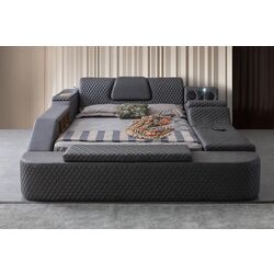 Многофункциональная кровать Allure Escalade 240x290x100 Nubuck (Anthracite) Thumb