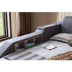 Многофункциональная кровать Allure Escalade 240x290x100 Nubuck (Anthracite) Thumb