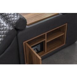 Многофункциональная кровать Allure Escalade 240x290x100 Nubuck (Anthracite) Thumb