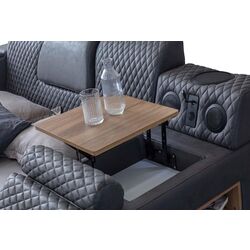 Многофункциональная кровать Allure Escape 240x275x100 Nubuck (Anthracite) Thumb