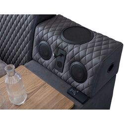 Многофункциональная кровать Allure Escape 240x275x100 Nubuck (Anthracite) Thumb