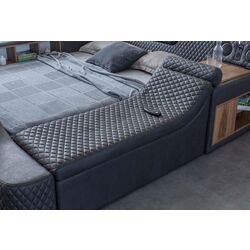 Многофункциональная кровать Allure Escape 240x275x100 Nubuck (Anthracite) Thumb
