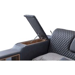 Многофункциональная кровать Allure Escape 240x275x100 Nubuck (Anthracite) Thumb