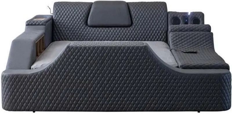 Многофункциональная кровать Allure Escape 240x275x100 Nubuck (Anthracite)