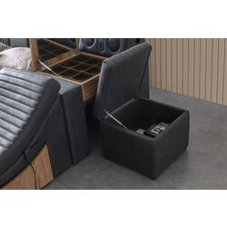 Pat multifunctional Allure Sunline 250x265x43 Nubuck (Anthracite) Thumb