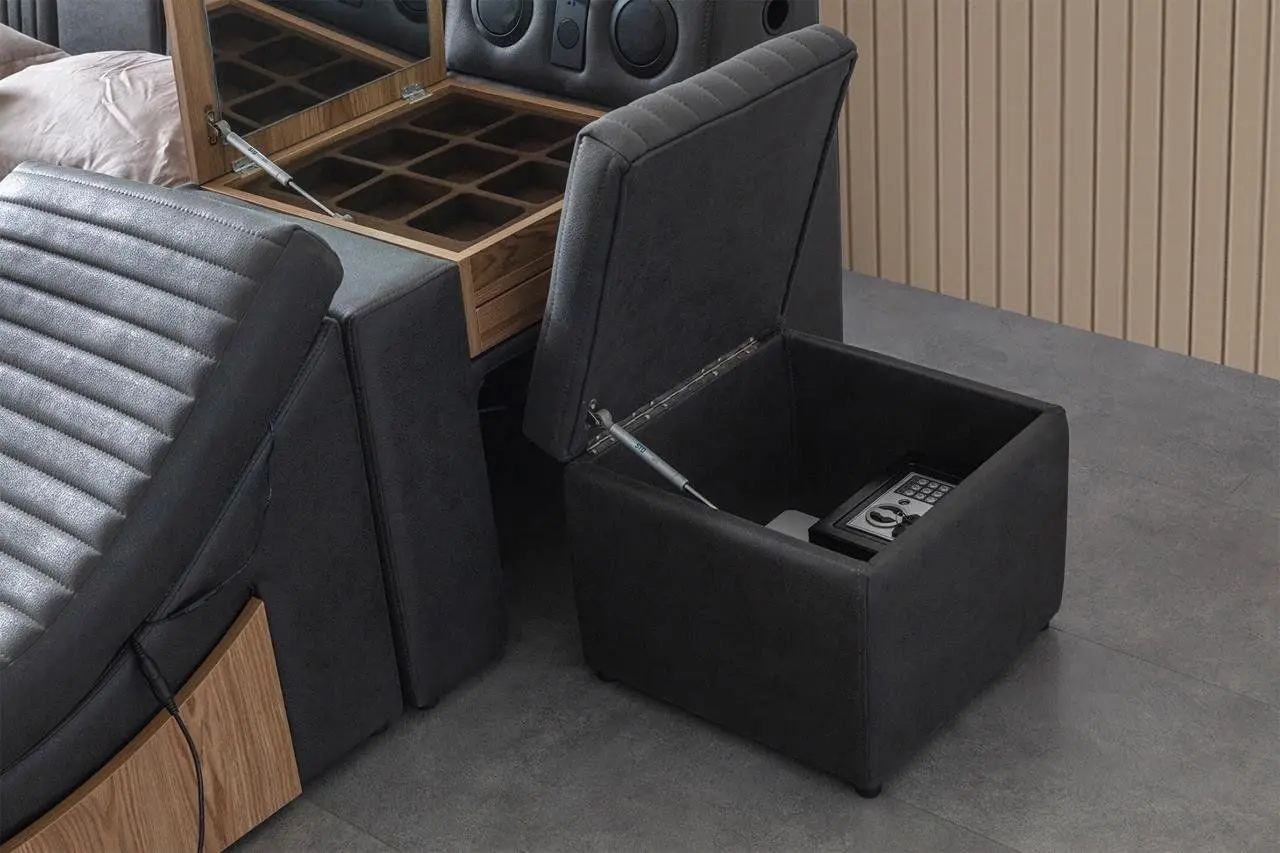 Pat multifunctional Allure Sunline 250x265x43 Nubuck (Anthracite)