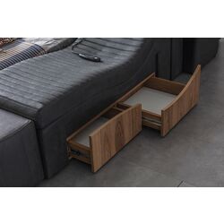 Pat multifunctional Allure Sunline 250x265x43 Nubuck (Anthracite) Thumb