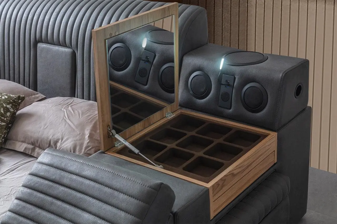 Pat multifunctional Allure Sunline 250x265x43 Nubuck (Anthracite)