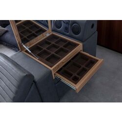 Pat multifunctional Allure Sunshine 240x265x43 Nubuck (Anthracite) Thumb