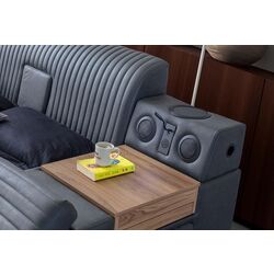 Pat multifunctional Allure Sunshine 240x265x43 Nubuck (Anthracite) Thumb