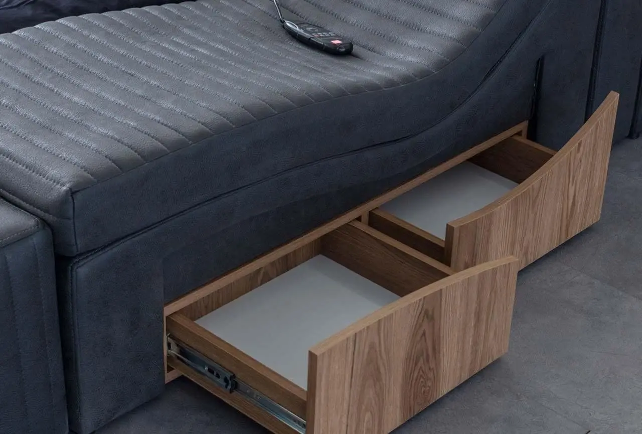 Pat multifunctional Allure Sunshine 240x265x43 Nubuck (Anthracite)