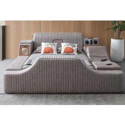 Pat multifunctional Allure Sunshine 240x265x43 Nubuck (Grey-Brown) Thumb