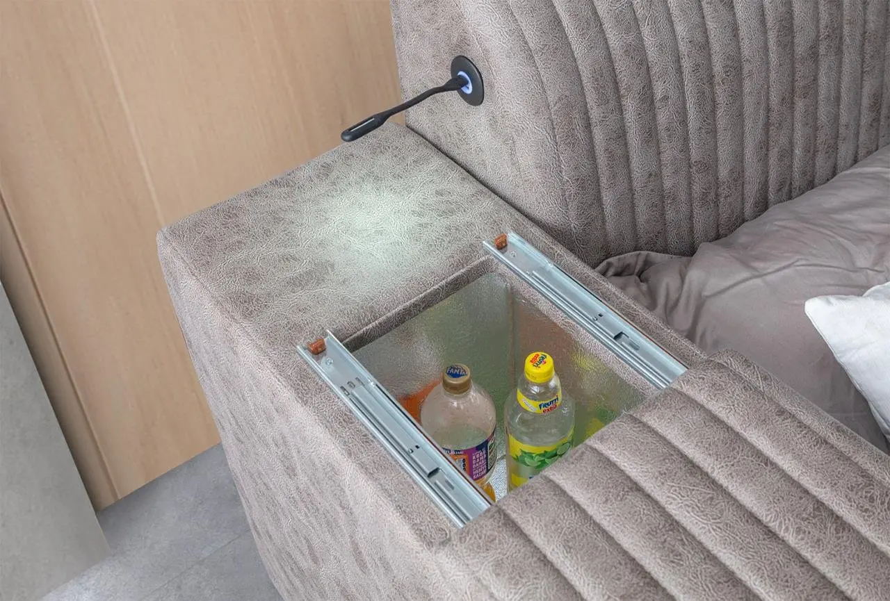 Pat multifunctional Allure Sunshine 240x265x43 Nubuck (Grey-Brown)