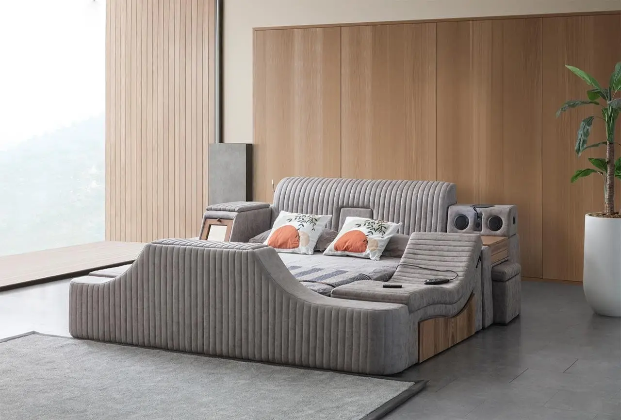 Pat multifunctional Allure Sunshine 240x265x43 Nubuck (Grey-Brown)