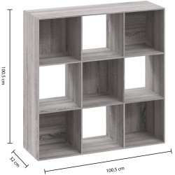 Стеллаж 5Five Mix'n Modul 100.5x32x100.5cm (Grey) Thumb