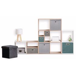 Etajera 5Five Mix N'Modul 6 rafturi 67.5x32x100.5 (Natural) Thumb