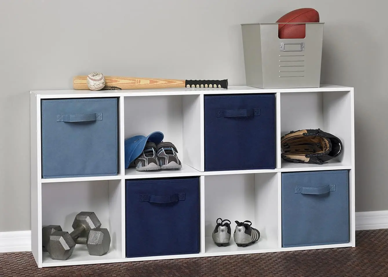 Стеллаж 5Five Mix NModul 8 полок 67.5x32x134 (White)