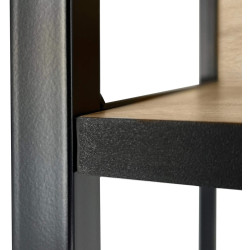 Стеллаж Akord 400 (Black/Sonoma Oak) Thumb