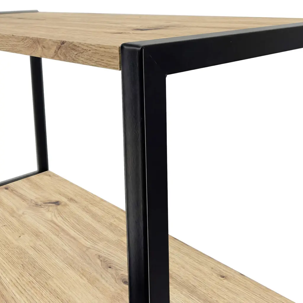 Стеллаж Akord 500 6P (Black/Artisan Oak) - 4