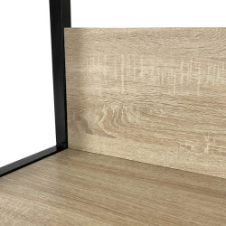 Стеллаж Akord 600 6P (Black/Sonoma Oak) Thumb