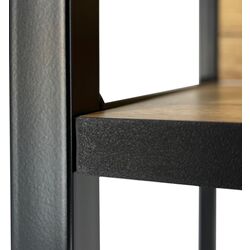 Etajera Akord CL80 6S (Black/Artisan Oak) Thumb