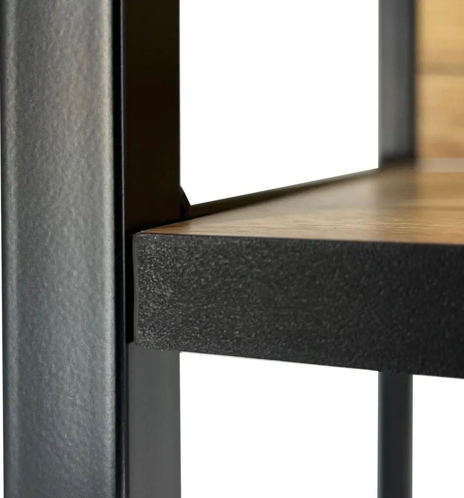 Etajera Akord CL80 6S (Black/Artisan Oak)