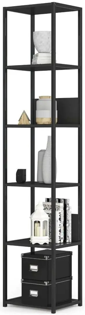 Стеллаж Akord Loft 40 6P (Black)