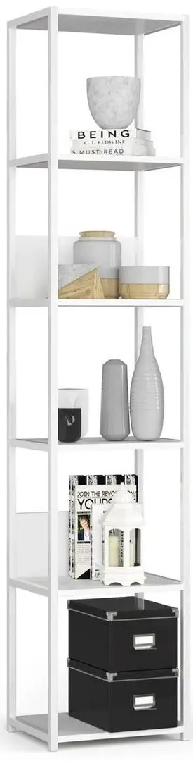 Etajera Akord Loft 40 6P (White)