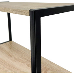 Etajera Akord Loft 500 (Black/Sonoma Oak) Thumb