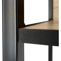 Etajera Akord Loft 500 (Black/Sonoma Oak) Thumb