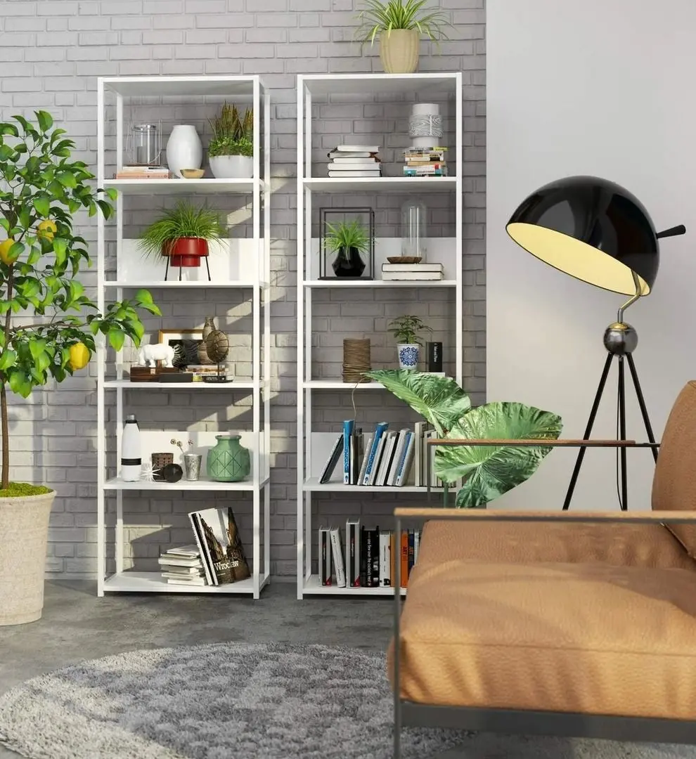 Etajera Akord Loft 60 6P (White)