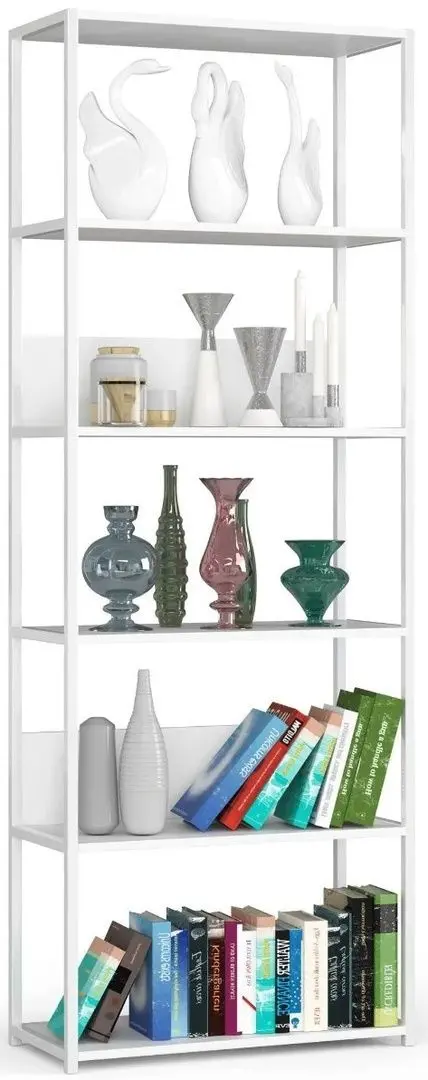 Etajera Akord Loft 70 6P (White)